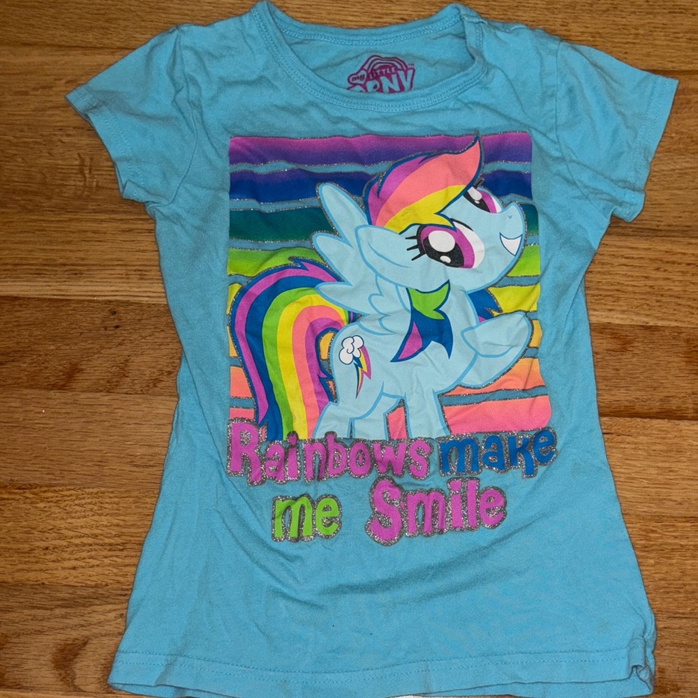 My Little Pony Rainbow Graphic Kids T-Shirt
